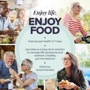 IBtrol® 3–in–1 IBS Gut Health Supplement with Psyllium, Prebiotic and Probiotics, Manages IBS Symptoms, Gas, Bloating, Diarrhea, Constipation, Abdominal Pain 60 Servings (Natural Orange Flavor) 6