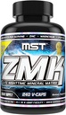 MST ZMK Nighttime, Multi Mineral Supplements, Zinc, Magnesium, Trace Minerals, ATP BSCG Certified, 240 V Capsules Millennium Sport Technologies 2