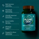 Genrestore: Natural AFA Stem Cell Celulas Madres Klamath Blue - Green Algae More Effective Than Spirulina or Chlorella Phytonutrient- Rich, Superfood 600mg Aphanizomenon Flos-Aquae (1) 5