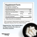 Zinc, Magnesium & Vitamin B6 + NAC Bundle Supplement | Zinc & Magnesium + N Acetyl Cysteine Bundle Supplement| Liver, Lung & Fertility Support | Hormone Balance & Immune Support | 30 & 120 Servings 4