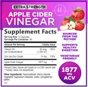 Apple Cider Vinegar Capsules 1877mg - Extra Strength ACV Pills with Vitamin D3 & Zinc - Apple Vinegar Pills Supplement for Digestion, Energy & Immune Support, Non-GMO, Bottled in USA - 120 Capsules 3