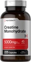 Horbäach Creatine Monohydrate | 5g | 225 Capsules | Non-GMO, Gluten Free Supplement 2