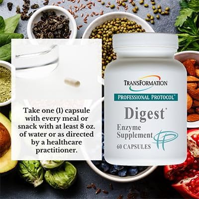 TRANSFORMATION THE GENESIS OF GOOD HEALTH Enzyme - Digest Wellness Supplement Capsules, Supports Digestive & Immune System Health, Aids Digestion of Lipids to Enhance Performance of Pancreas and Liver 4