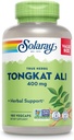 SOLARAY Tongkat Ali 400 mg - Longjack Tongkat Ali for Men - Herbal Support for Men's Health and Vitality - Vegan, Non-GMO, Lab Verified - 180 Servings, 180 VegCaps 2