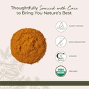Starwest Botanicals Organic Ground Turmeric Root Powder - Curcumin Spice for Cooking & Seasoning, Natural Source of Antioxidants, Immune Support, Certified Kosher, Non-GMO - Bulk 2 lb Bag 5