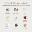 Dietary Supplement Tablets All Natural Immune Support - Immunity Defense - Best Immune System Booster - Organic 60 Capsules Bottle (Single Bottle) 4