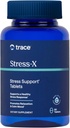 Trace Minerals Stress-X - Dietary Supplement with Dietary Fiber & Trace Minerals - Magnesium Supplement for Sleep Health Support - Formula with Vitamins A, B12, D & More - 60 Tablets (30 Servings) 2