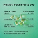 AMANDEAN Vegan Vitamin D3 K2. 5000 iu from Algae. All-Trans MK-7. 120 Softgels. Plant-Based & Carrageenan Free. Organic Coconut Oil Blend. for Mood, Bones, Heart, Immune Health (Packaging May Vary) 4