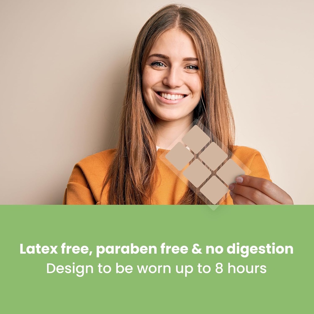 Zinc Patches (Pack of 60) - 100% Natural Patch for Women and Men - with Biotin - Immune & Body Support - Enhanced Formula 4