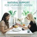 Mulittea Lymphatic Drainage Drops-Vegan 11-in-1 Lymphatic Drainage Supplements-Lymph System Support with Echinacea,Cleavers,Elderberry-Detox Cleanse-Non-GMO -2 fl oz-60 Servings-2 Pack 6