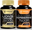 WELLNESS LABSRX Lions Mane Capsules and Berberine Capsules 2