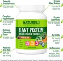 NATURELO Plant Protein Powder, Chocolate, 22g Protein - Non-GMO, Vegan, No Gluten, Dairy, or Soy - No Artificial Flavors, Synthetic Coloring, Preservatives, or Additives - 20 Servings 3