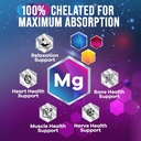 Magnesium Glycinate 500mg - Chelated for Ultra Absorption - Supports Bone, Muscle, Nerves & Heart Health, Nature's Sleep Support, Best Magnesium Supplement Pills for Whole Body Support - 120 Tablets 4