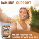 XPRS Nutra Chaga Mushroom Capsules - Premium USDA Chaga Mushrooms Capsules- Encapsulated Chaga Mushroom Powder for an Immunity Boost - Vegan Friendly Superfood for Chaga Tea and Beverages - 180 Count 3