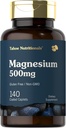 Tahoe Nutritionals Magnesium | 500mg | 140 Coated Caplets | Non-GMO and Gluten Free Supplement 2