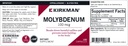 Kirkman - Molybdenum 100 mcg - 100 Capsules - Essential Minerals - Breaks Down Sulfites & Toxins - Hypoallergenic 4