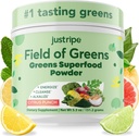 Field of Greens Superfood Powder with Organic Spirulina, Chlorella, Beet Root Powder - Bacillus Coagulans Probiotic, A Plant-Based Mix Supporting Gut Health, Immunity, Bloom into Health, 28 Scoops (1) 2