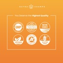 NutraChamps 120 Gummy Vitamins for Kids (Pack of 2), Sugar Free Kids Vitamins Gummy Multivitamin, Vegan & Non-GMO, Strawberry, Passionfruit, Peach & Cherry 4