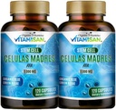 2 Celulas Madres AFA Stem Natural Cell 120 Capsules 1000 mg Blue Green Algae Non GMO Gluten Free Aphanizomenon Flos-aquae Bio celula Madre Supplement 2