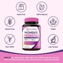 Doctor's Recipes Women’s Probiotic, 120 Caps 50 Billion CFU 16 Strains, with Organic Cranberry, Digestive Immune Vaginal & Urinary Health, Shelf Stable, Delayed Release, No Soy Gluten Dairy 6