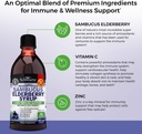 Elderberry Syrup for Kids and Adults - Natural Immune Support with Zinc and Vitamin C Plus 10x Concentrated Sambucus Elderberries - Blueberry Pancake Flavor - Gluten-Free, Non-GMO Multiminerals - 8oz 5
