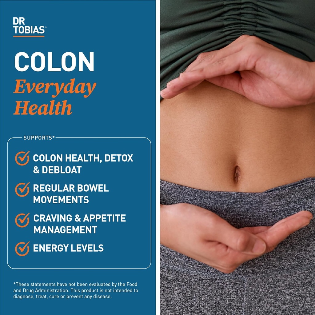 Dr. Tobias Colon 14 Day Cleanse and Colon Everyday Health, Advanced Gut Cleanse Detox & Daily Digestive Support with Psyllium Husk Fiber Powder, Digestive Wellness Bundle, Non-GMO 5