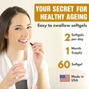 1400 mg Liposomal Glutathione, Superior Absorption Complex Reduced Glutathione Supplement with Vitamin C, Hyaluronic Acid, Master Antioxidant for Liver Detox, Brain, Skin 6