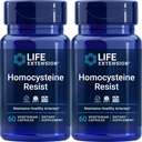 Life Extension Homocysteine Resist, 60 Vegetarian Capsules (Pack of 2) Vitamin B2, B6 & B12 + Folate - Once-Daily, Non-GMO, Gluten-Free 2