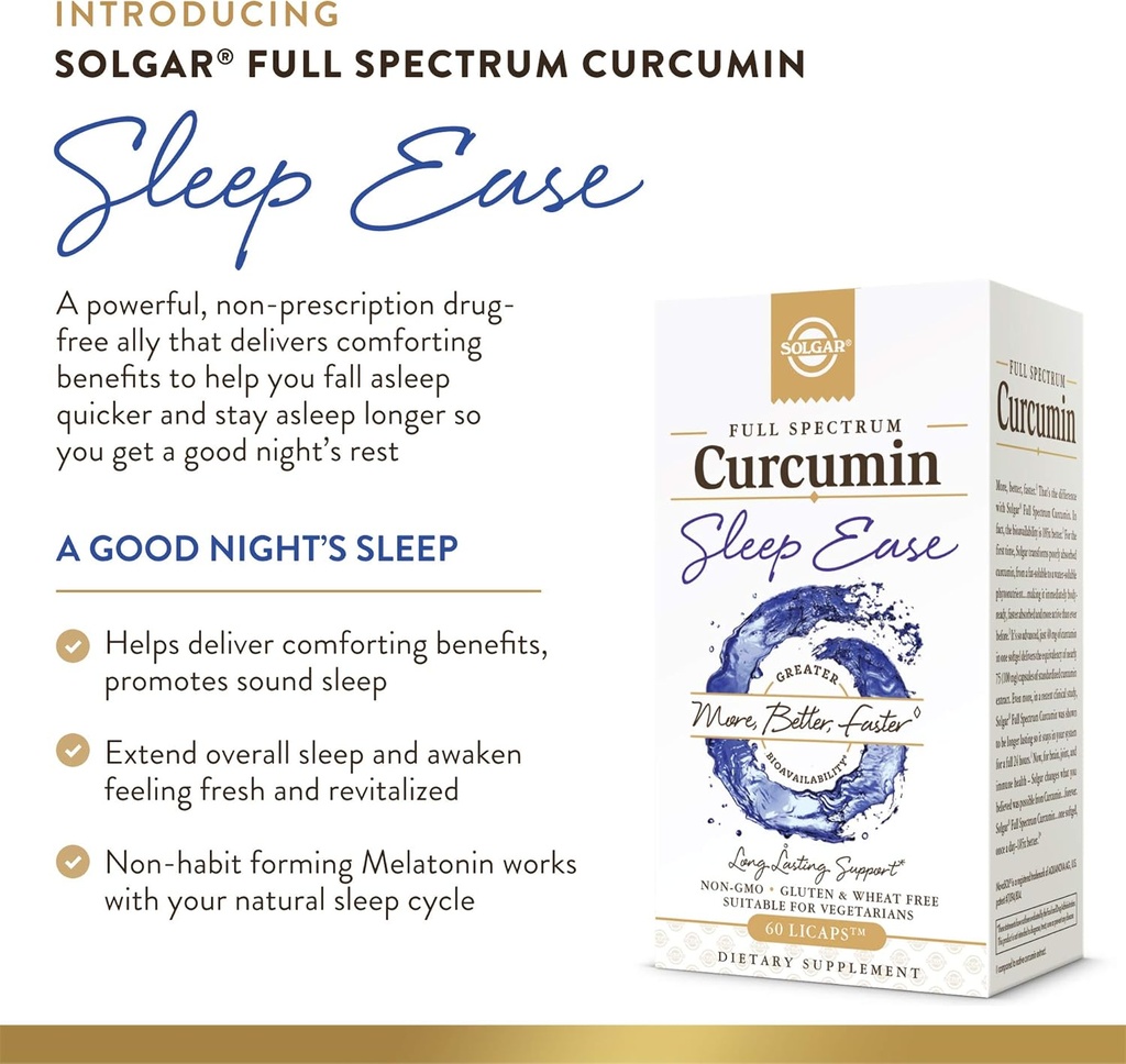 Solgar Full Spectrum Sleep Ease, 30 Servings 4