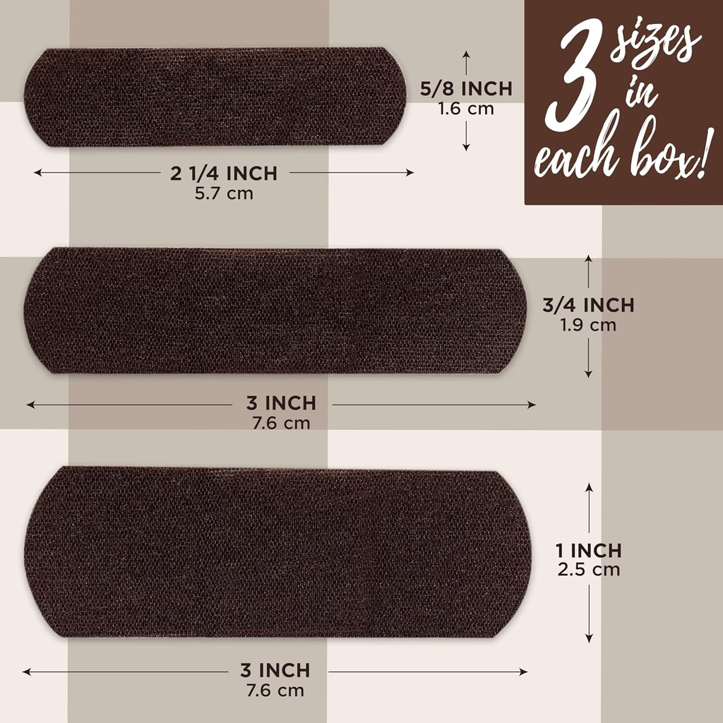 Band-Aid Brand Ourtone Adhesive Bandages, Flexible Protection & Care of Minor Cuts & Scrapes, Quilt-Aid Pad for Painful Wounds, BR65, Assorted Sizes, 30 ct 5