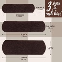 Band-Aid Brand Ourtone Adhesive Bandages, Flexible Protection & Care of Minor Cuts & Scrapes, Quilt-Aid Pad for Painful Wounds, BR65, Assorted Sizes, 30 ct 5