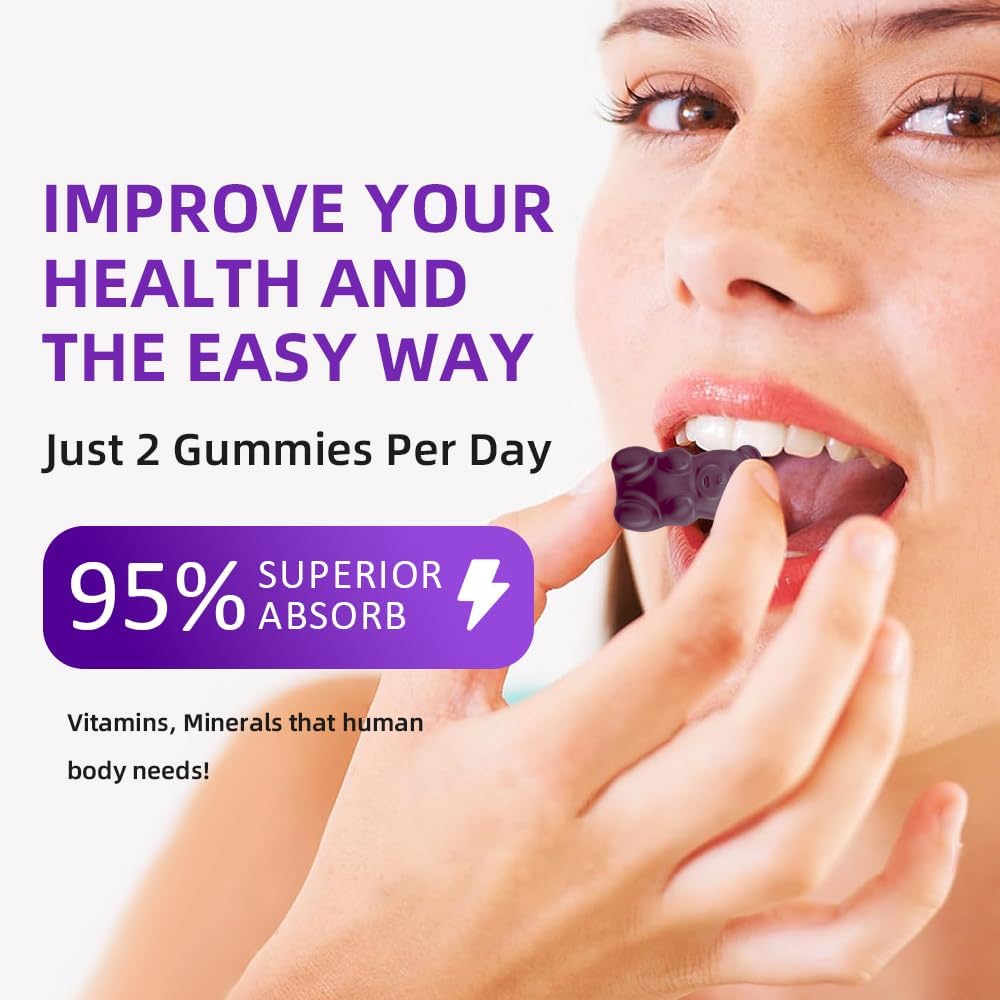 softbear Calcium Magnesium Zinc Gummies for Adult & Kids, Suagr-Free Calcium Magnesium Zinc Vitamin D3 Supplement for Bone Strength & Immune Health, Mango Flavor 120 Count 5