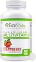 BariSlim Chewable Bariatric Multivitamin - 45mg Iron - Tailored for Post Bariatric Surgery, Including Gastric Bypass & Gastric Sleeve - Support Your Recovery Journey | Strawberry Flavor 2
