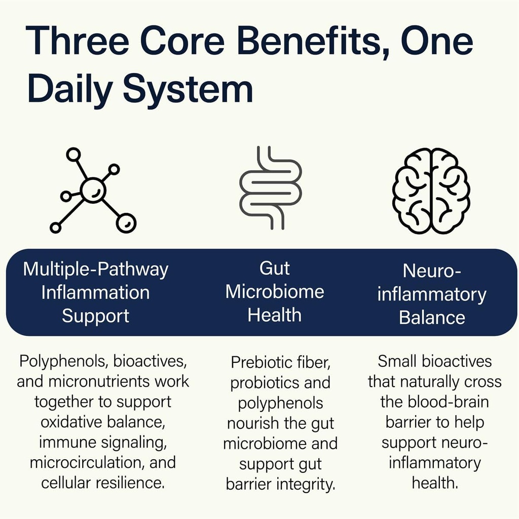 ACEND Medical Food Drink Mix Packets - Inflammation Support Supplement, Vitamin Drink w/Probiotics & Electrolytes, Non-GMO, Gluten-Free, Sugar-Free Pineapple Flavor - 5.8g Packets (15 Doses) 5