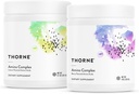 THORNE - Amino Complex Bundle - Promotes Lean Muscle Mass and Energy Production - Lemon & Berry Flavors 2