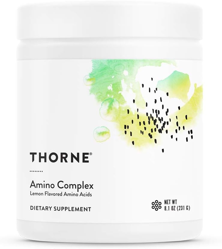 THORNE - Amino Complex Bundle - Promotes Lean Muscle Mass and Energy Production - Lemon & Berry Flavors 3
