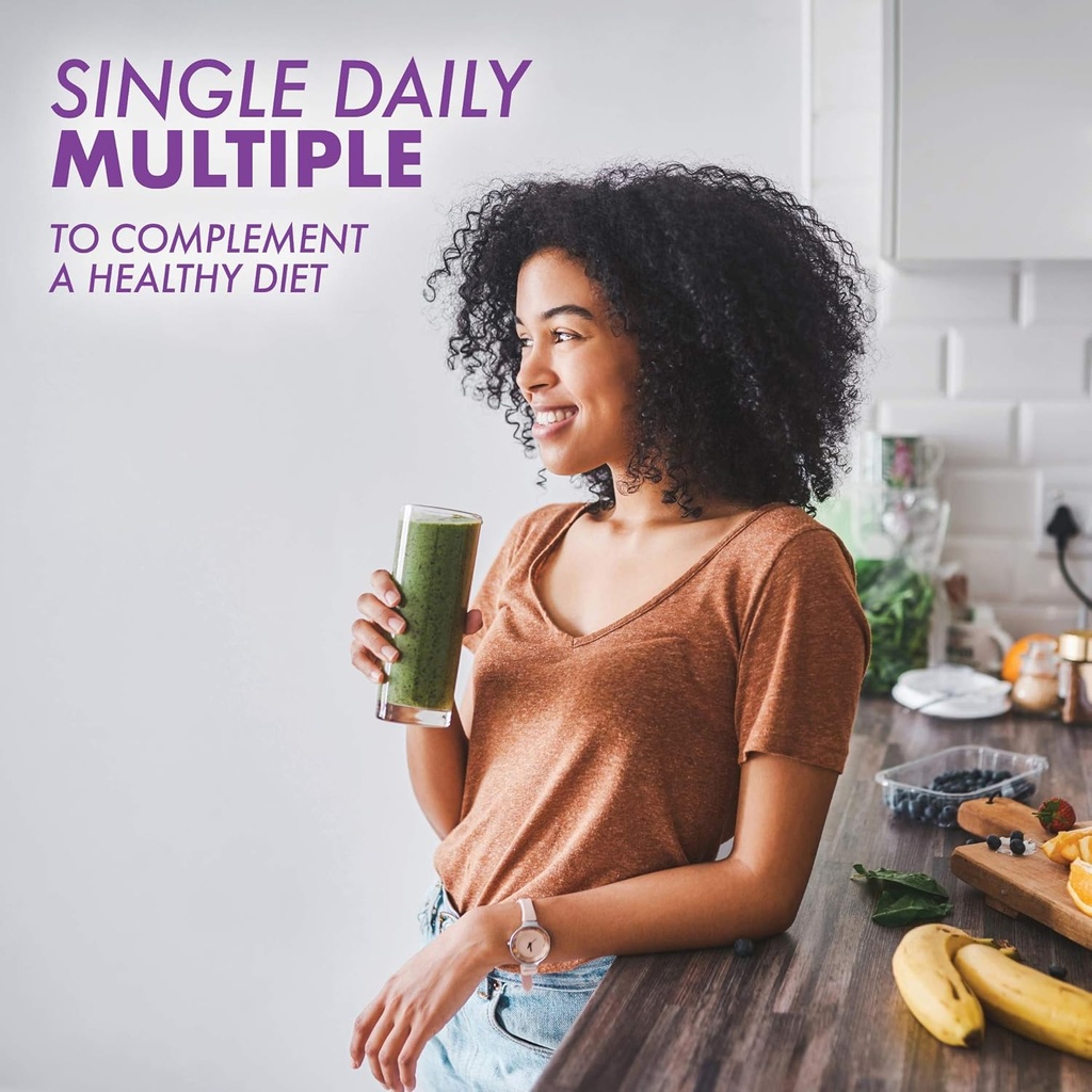 Bluebonnet Nutrition Multi One (iron Free) Vegetable Capsules for Complete Full Spectrum Multiple, B Vitamins, General Health, Gluten free, milk free, kosher, 60 Vegetable Capsules, 2 Month Supply 6