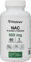 PRISTINE'S N-Acetyl L-Cysteine (NAC) Immunity, Lung, & Liver Support Supplement Capsules - 600MG 60 Day Supply - Potent Antioxidant - Vegan, Gluten Free, Non GMO 2