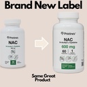 PRISTINE'S N-Acetyl L-Cysteine (NAC) Immunity, Lung, & Liver Support Supplement Capsules - 600MG 60 Day Supply - Potent Antioxidant - Vegan, Gluten Free, Non GMO 3
