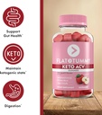Flat Tummy Keto ACV Gummies, 60 Count – Specialized Formula, Post GLP-1 Keto Supplement, Vegan-Friendly, Non-GMO - Apple Cider Vinegar Gummies, BHB Salts, Beet and Pomegranate Superfood Powders 5