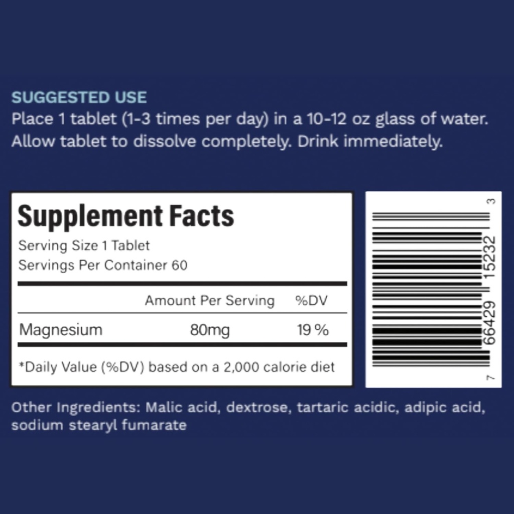 Active H2 Ultra Hydrogen Water Tablet - Optimize Health, Support Immunity, and Balance Antioxidants with Benefits of Molecular Hydrogen (1 Bottle, 60 Tablets) 5