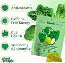Plant People WonderGreens Veggie Gummies Super Greens with Probiotics Multivitamin Support Gummy for Wellbeing, Energy, Immune and Gut Health, Green Apple Flavor (60 Count) 5