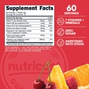 Nutricost Electrolytes Complex, Fruit Punch Flavored, 40 Stickpacks - Advanced Hydration Complex 3