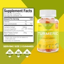SUKU Turmeric Curcumin Sugar Free Gummies with 1003mg of Turmeric - Black Pepper Protects Liver, Improves Digestion, Inflammation Response & Joint Health – Lemon Lime Flavour (50 Gummies) 5