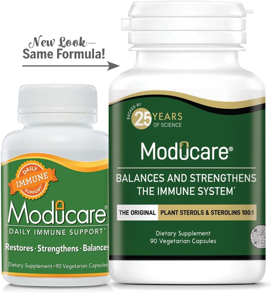 Moducare Daily Immune Support, Plant Sterol Dietary Supplement, 90 Vegetarian Capsules (Packaging May Vary) 5