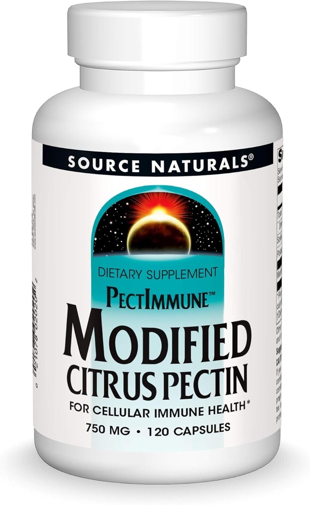 Source Naturals PectImmune, Modified Citrus Pectin, For Cellular Immune Health*, 750 mg - 120 Capsules 2