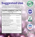 Super Antioxidants Supplement for Women & Men - High Potency Herbal & Fruit Blend with Acai, Goji, Pomegranate, Elderberry & Resveratrol for Skin Care & Immune Support - Vegan & Non-GMO - 180 Capsules 5