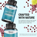 Pure By Nature Prostate Supplement for Men, Beta Sitosterol Prostate Health Supplement with Zinc for Urinary Tract Support, Ease Frequent Urination & Improved Sleep, Gluten-Free, Non-GMO 90 Capsules 4