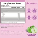 EAA Gummies 7500 mg, BCAA Gummies, Amino Acids Supplement for Muscle, Immune, Nervous & Digestive Health, for Adults & Kids, Non-GMO, Vegan, Gluten Free, Apple Flavor, 120 3