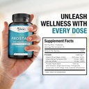 Pure By Nature Prostate Supplement for Men, Beta Sitosterol Prostate Health Supplement with Zinc for Urinary Tract Support, Ease Frequent Urination & Improved Sleep, Gluten-Free, Non-GMO 90 Capsules 6